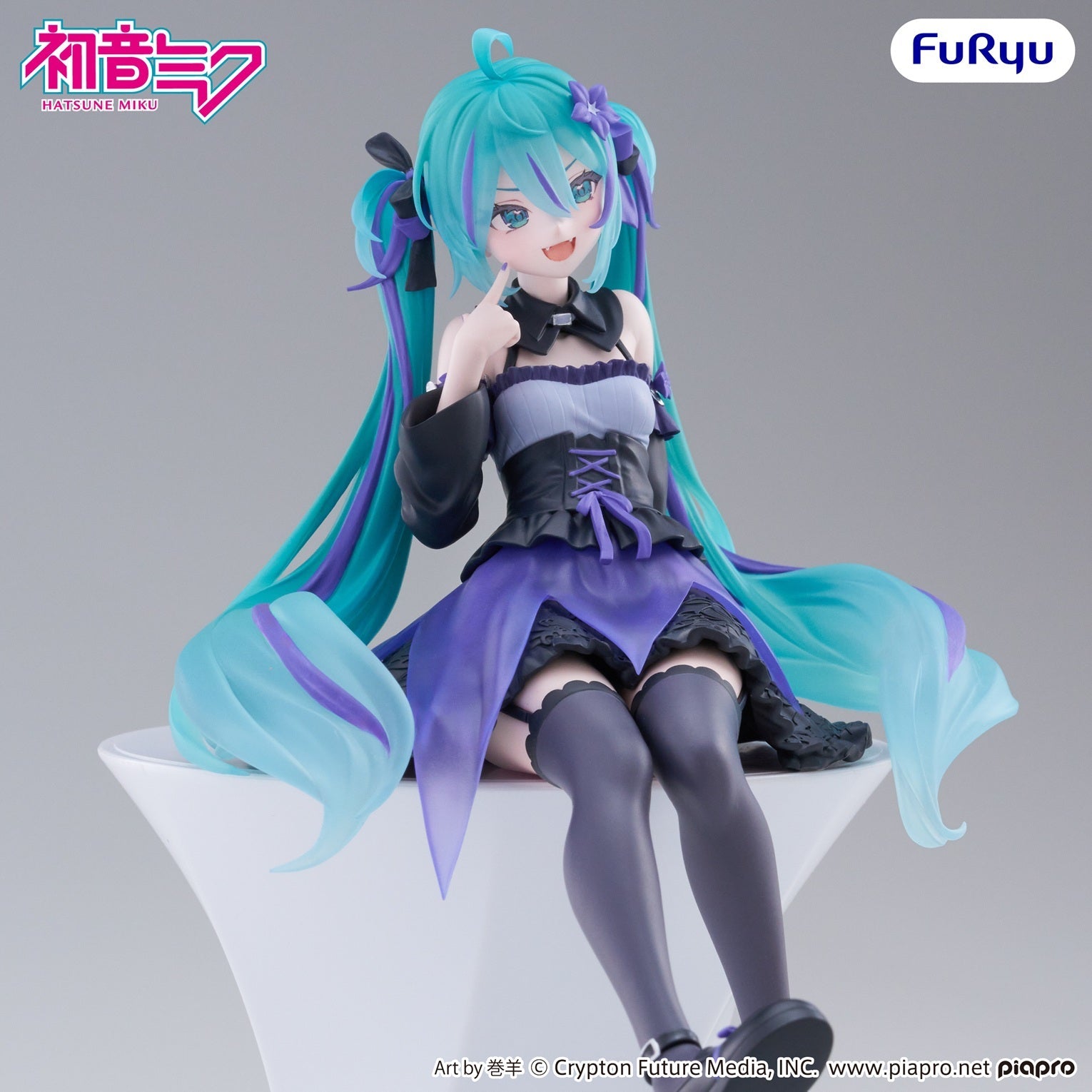 Hatsune Miku - Flower Fairy Bellflower Noodle Stopper Figure