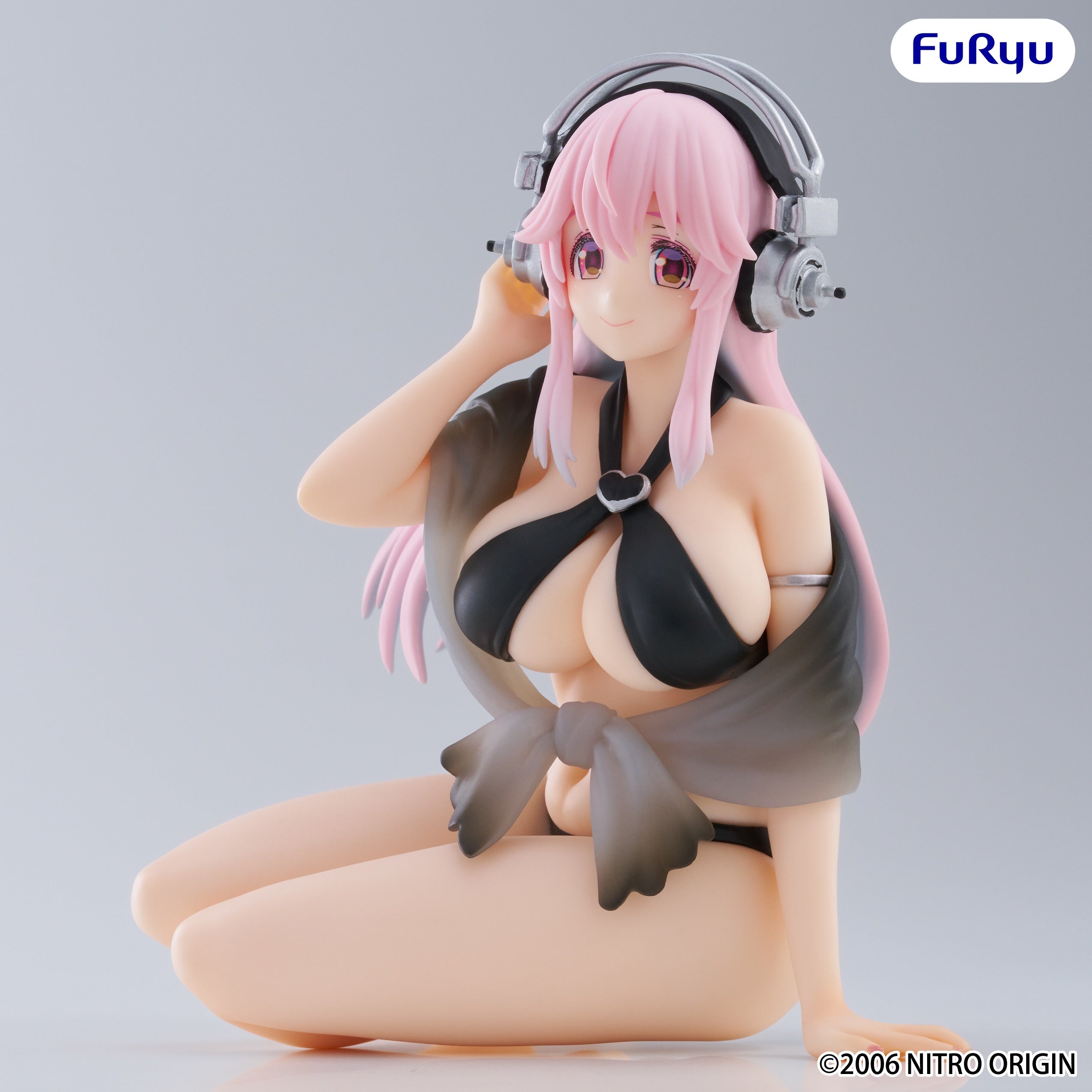 SUPER SONICO - Noodle Stopper Figure -Swimsuit Black Color ver.-