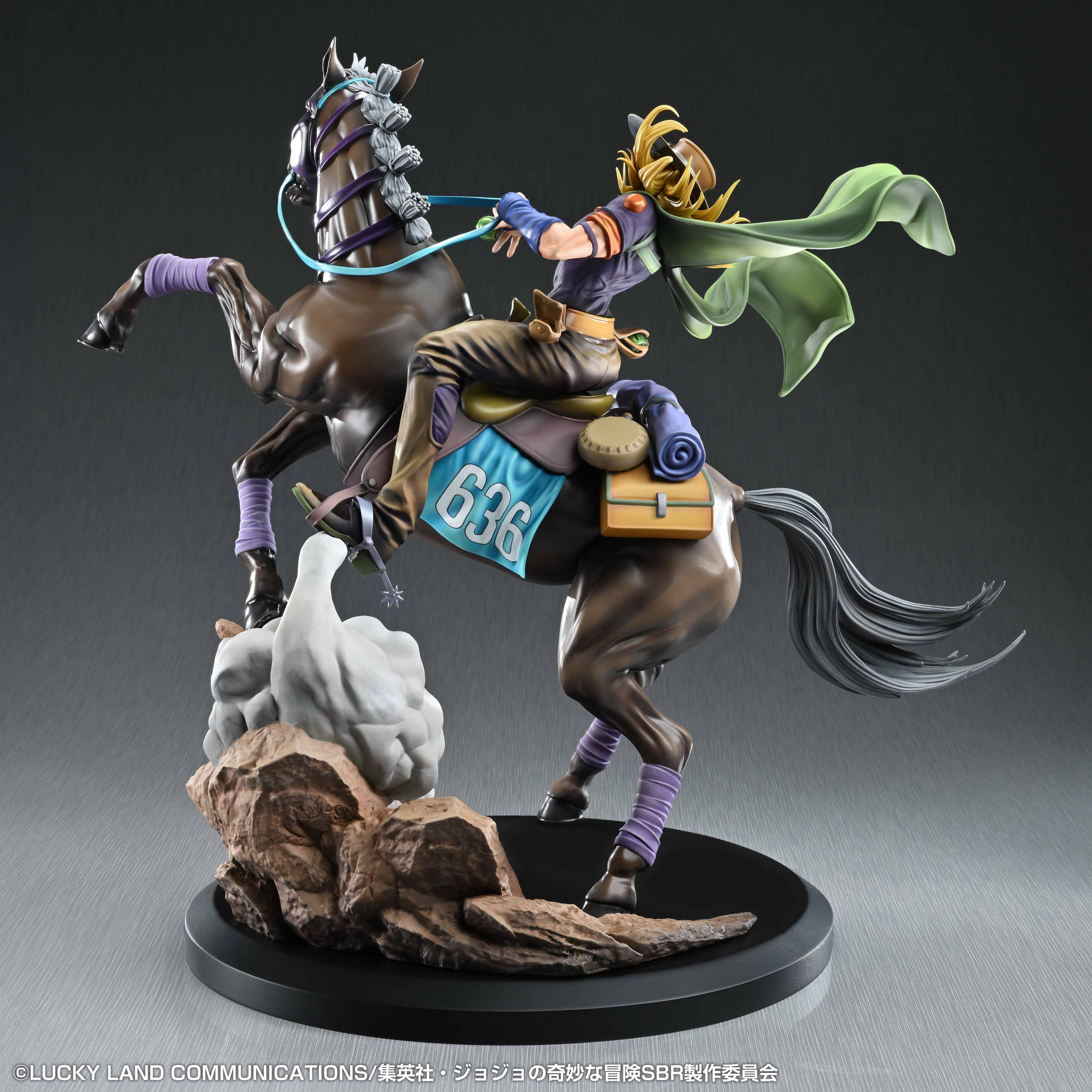STEEL BALL RUN JoJo's Bizarre Adventure - Gyro Zeppeli & Valkyrie Figure