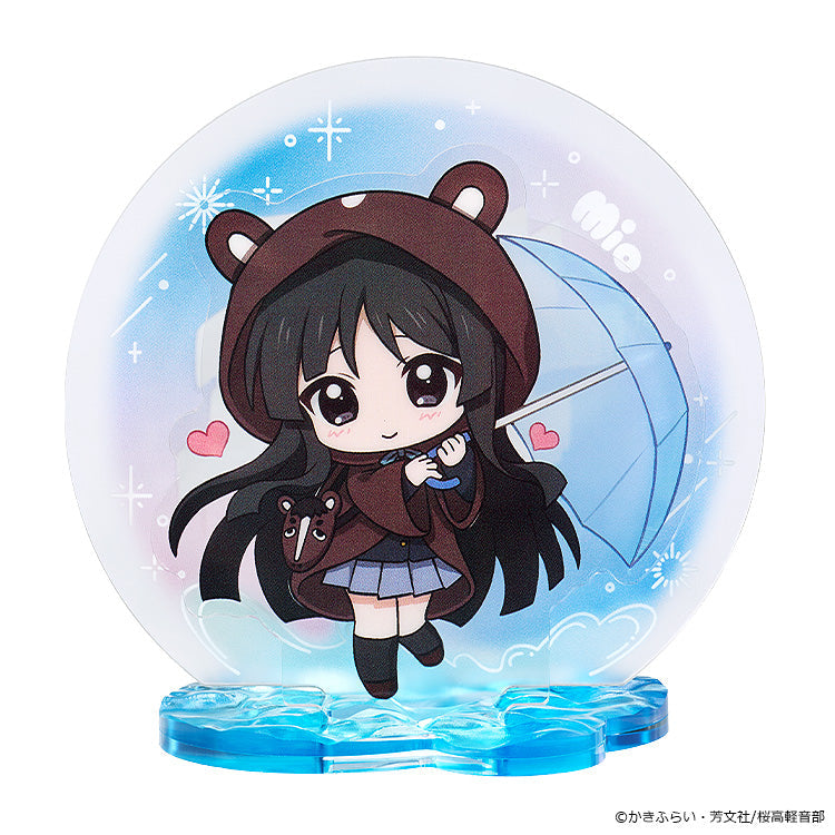K-ON! - Fluffy Rain Series Acrylic Stand Yui Hirasawa/Mio Akiyama/Tsumugi Kotobuki/Ritsu Tainaka/Azusa Nakano