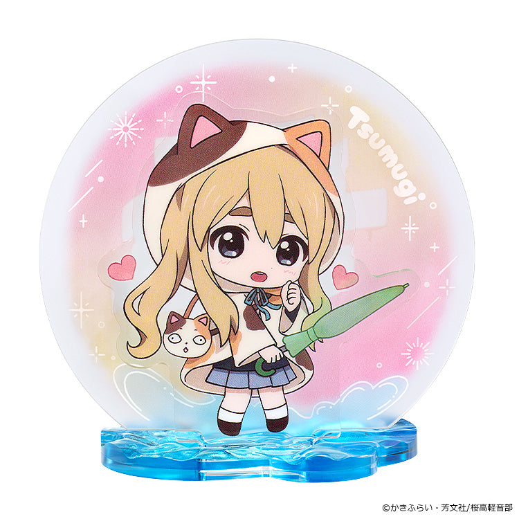 K-ON! - Fluffy Rain Series Acrylic Stand Yui Hirasawa/Mio Akiyama/Tsumugi Kotobuki/Ritsu Tainaka/Azusa Nakano