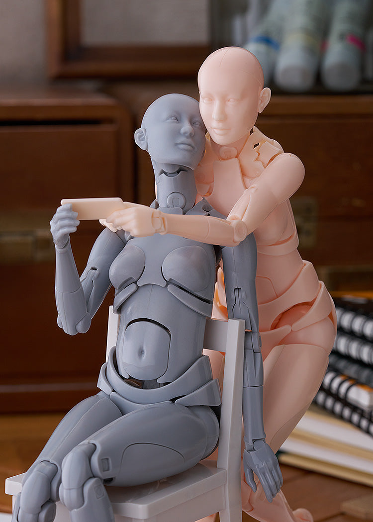 Nishimura Style Drawing Doll Olive Gray/Flesh