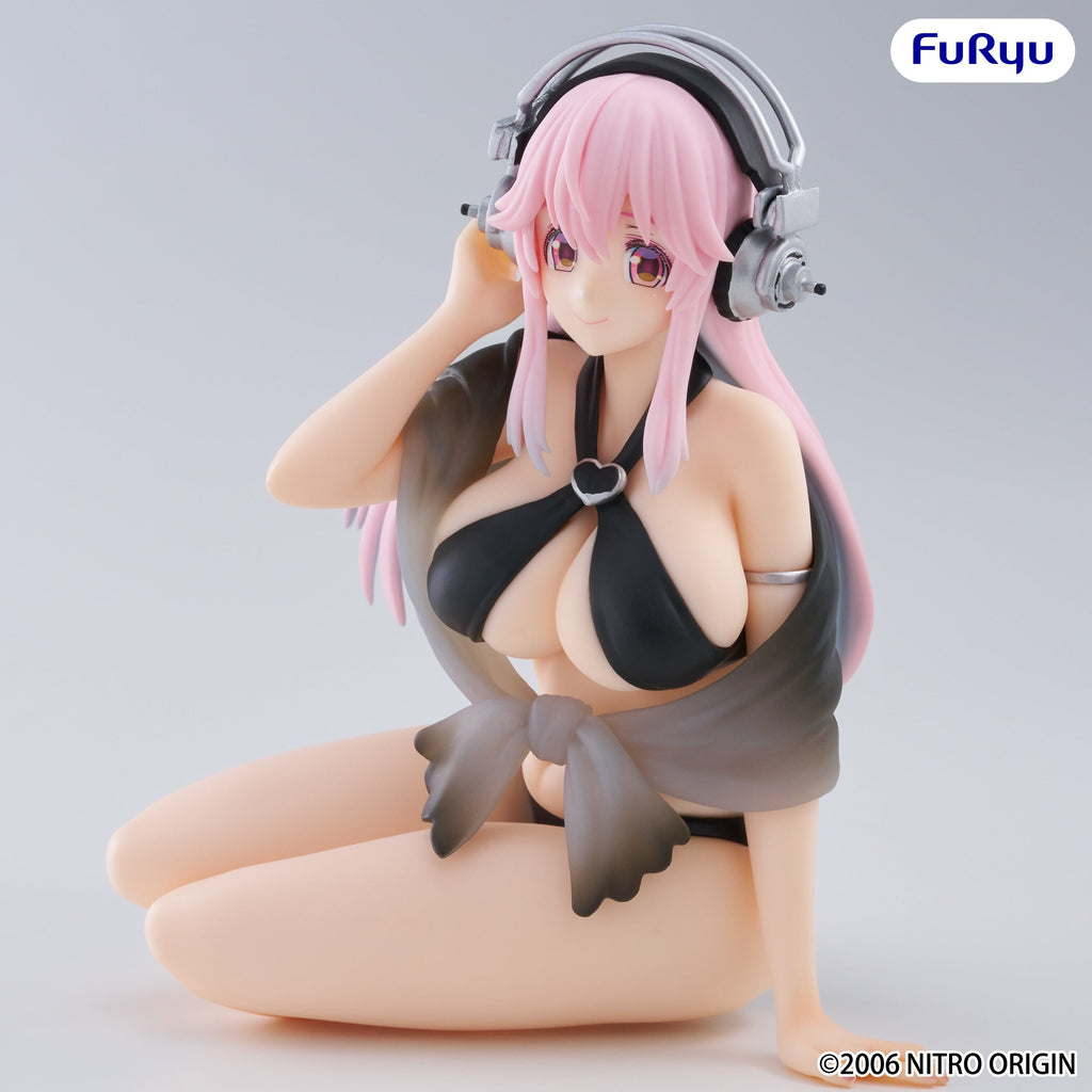 SUPER SONICO - Noodle Stopper Figure -Swimsuit Black Color ver.-