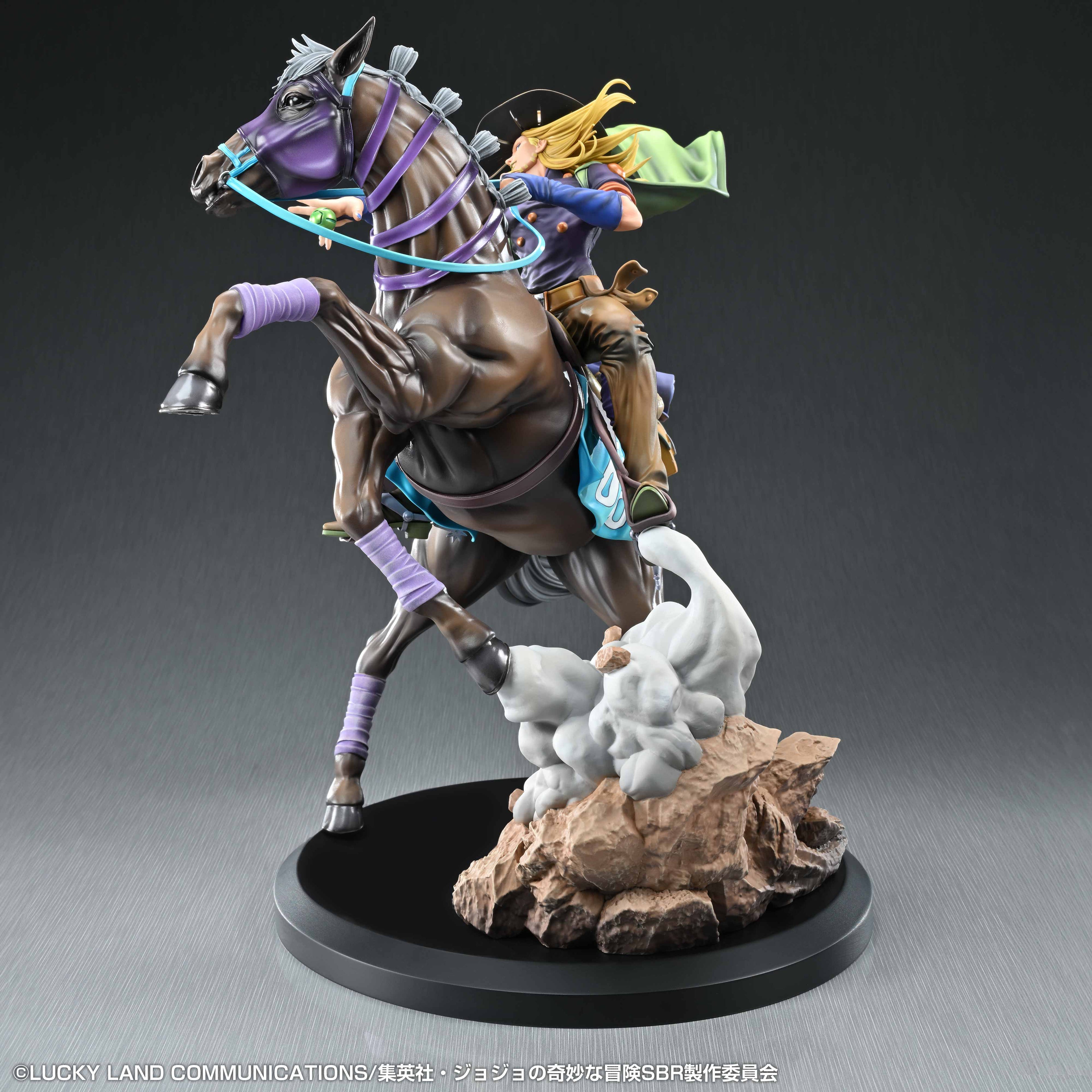 STEEL BALL RUN JoJo's Bizarre Adventure - Gyro Zeppeli & Valkyrie Figure