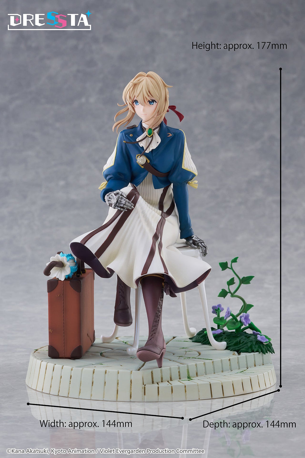 Violet Evergarden - DRESSTA Statue Figure - Violet Evergarden