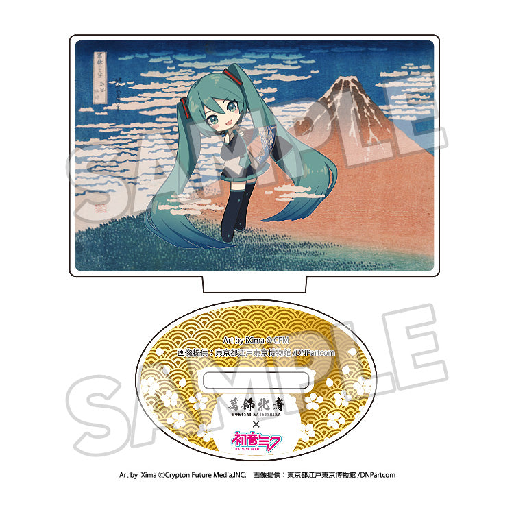 Katsushika Hokusai x Hatsune Miku - Acrylic Stand Boxset