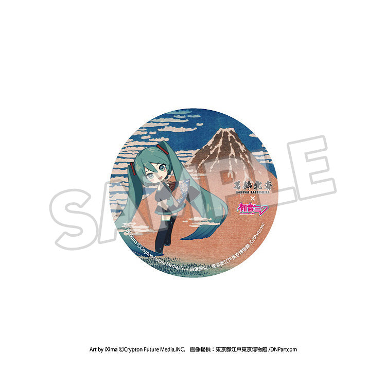 Katsushika Hokusai x Hatsune Miku - Pinback Button Boxset