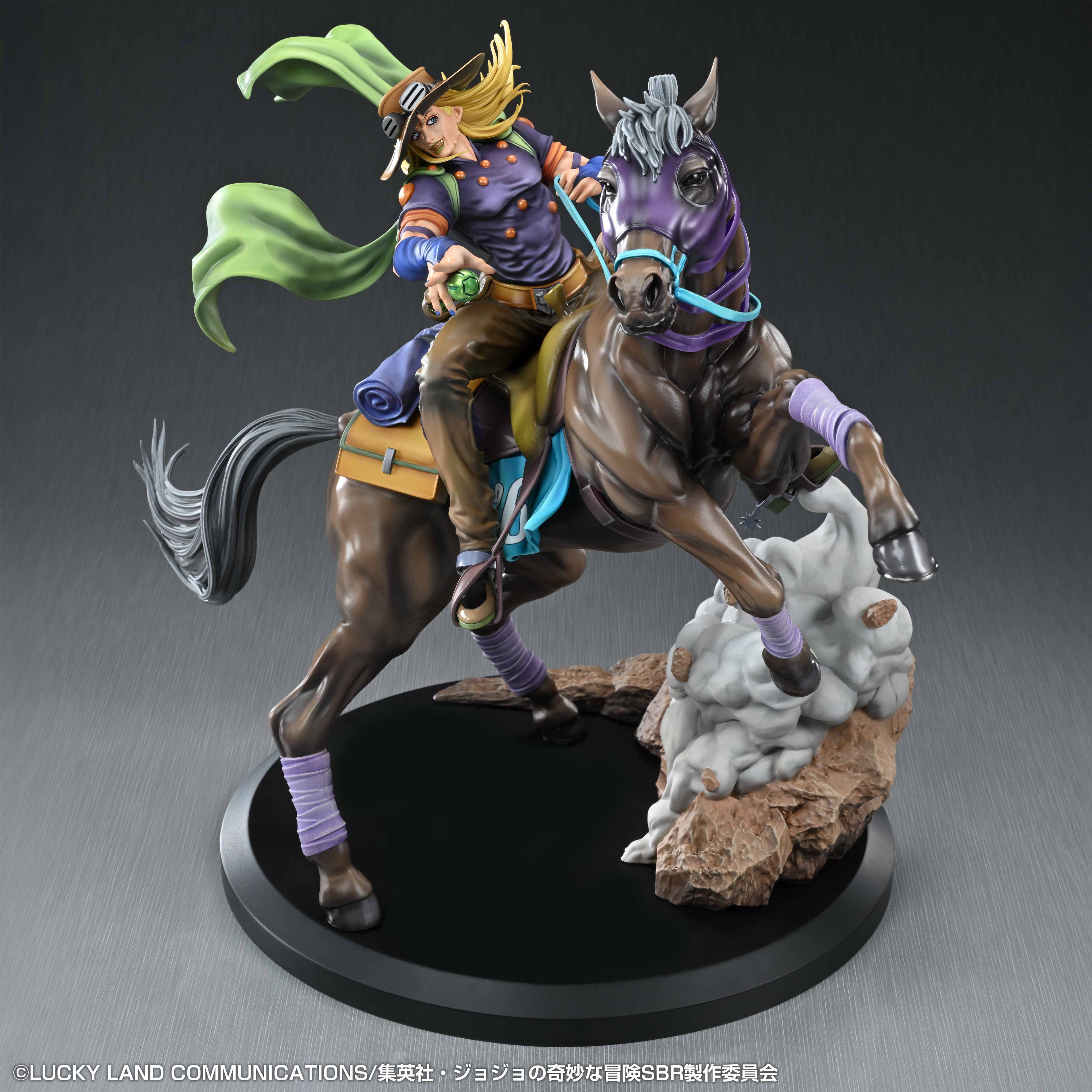 STEEL BALL RUN JoJo's Bizarre Adventure - Gyro Zeppeli & Valkyrie Figure