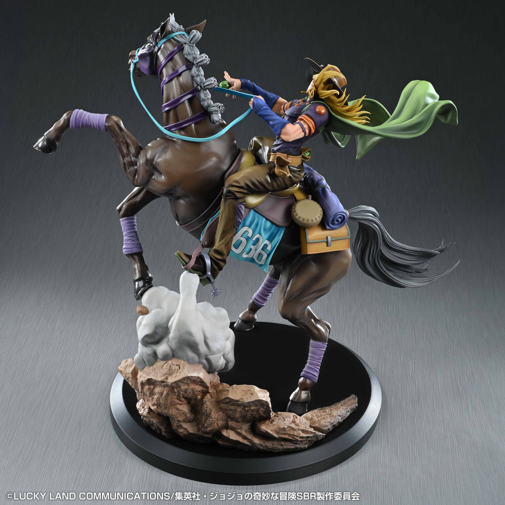 STEEL BALL RUN JoJo's Bizarre Adventure - Gyro Zeppeli & Valkyrie Figure