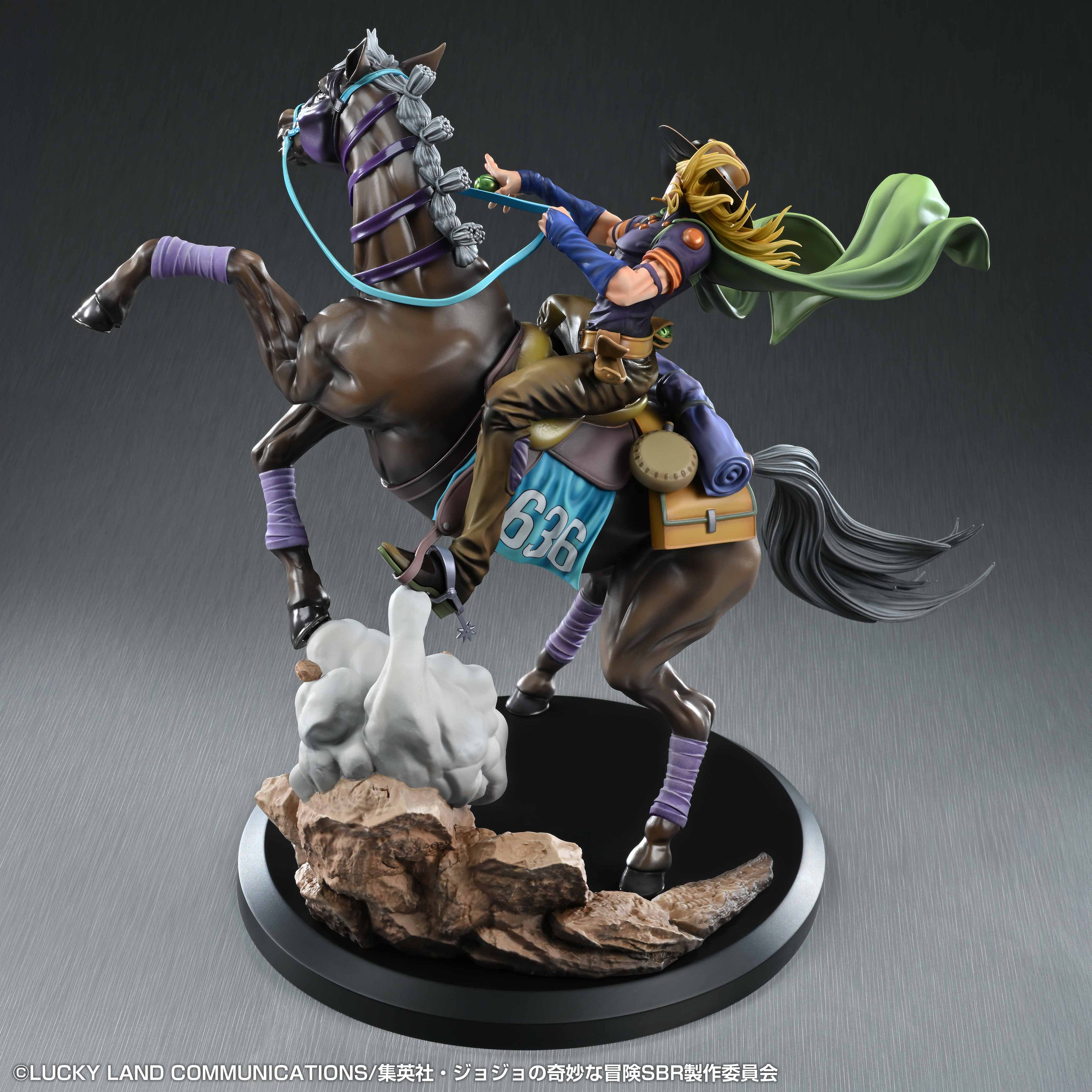 STEEL BALL RUN JoJo's Bizarre Adventure - Gyro Zeppeli & Valkyrie Figure