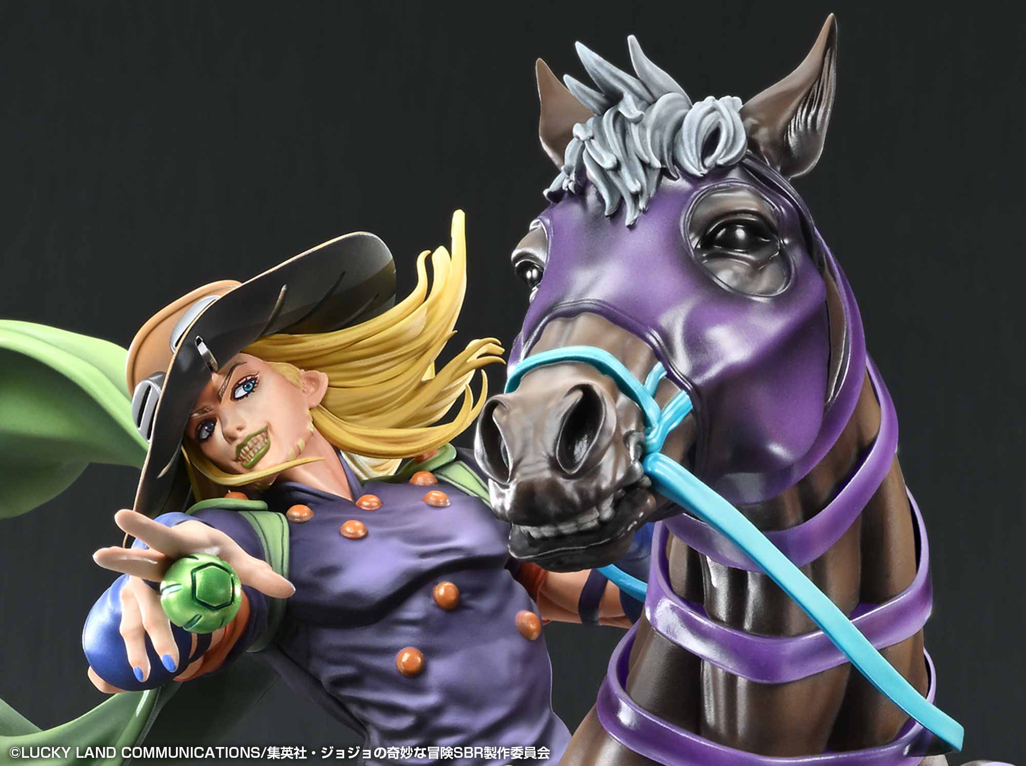 STEEL BALL RUN JoJo's Bizarre Adventure - Gyro Zeppeli & Valkyrie Figure