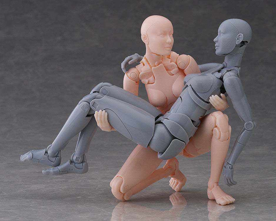Nishimura Style Drawing Doll Olive Gray/Flesh