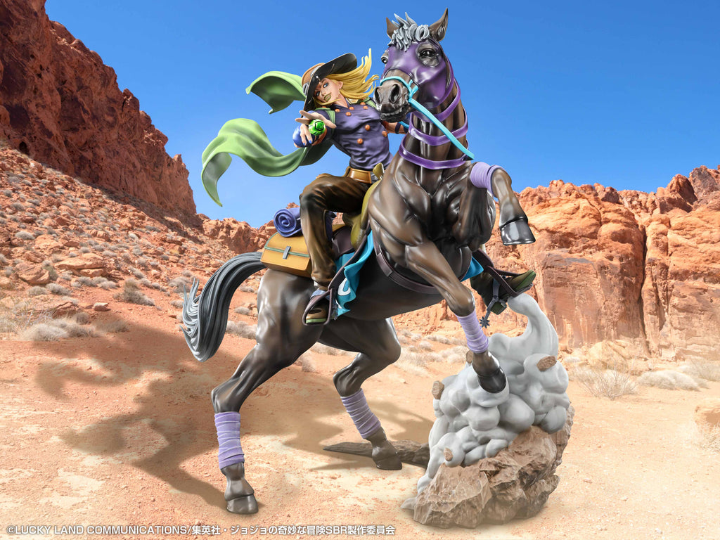 STEEL BALL RUN JoJo's Bizarre Adventure - Gyro Zeppeli & Valkyrie Figure