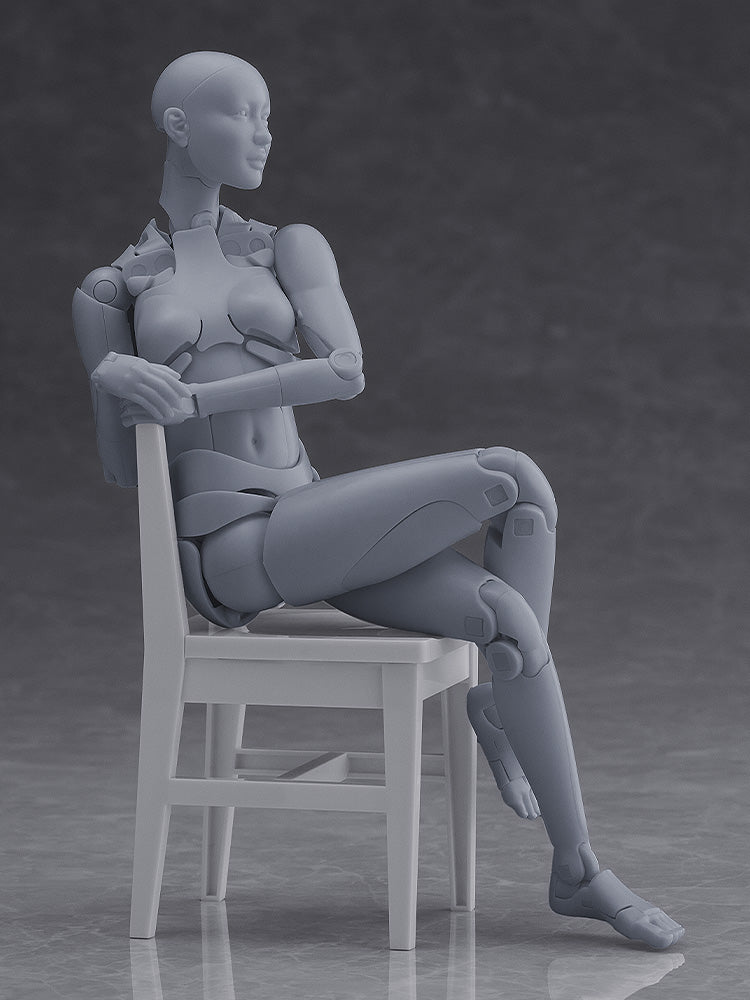 Nishimura Style Drawing Doll Olive Gray/Flesh