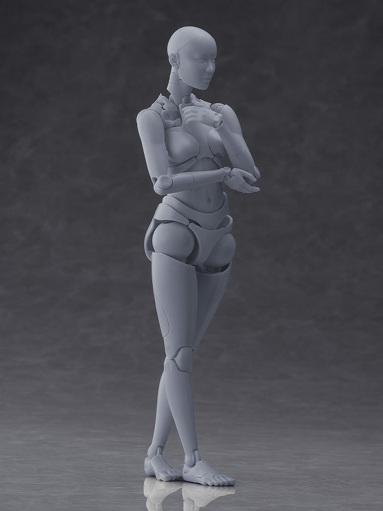 Nishimura Style Drawing Doll Olive Gray/Flesh