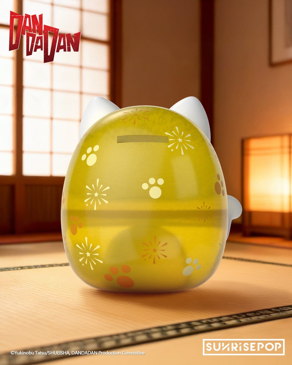 DAN DA DAN -Dammo Yellow Figural Bank