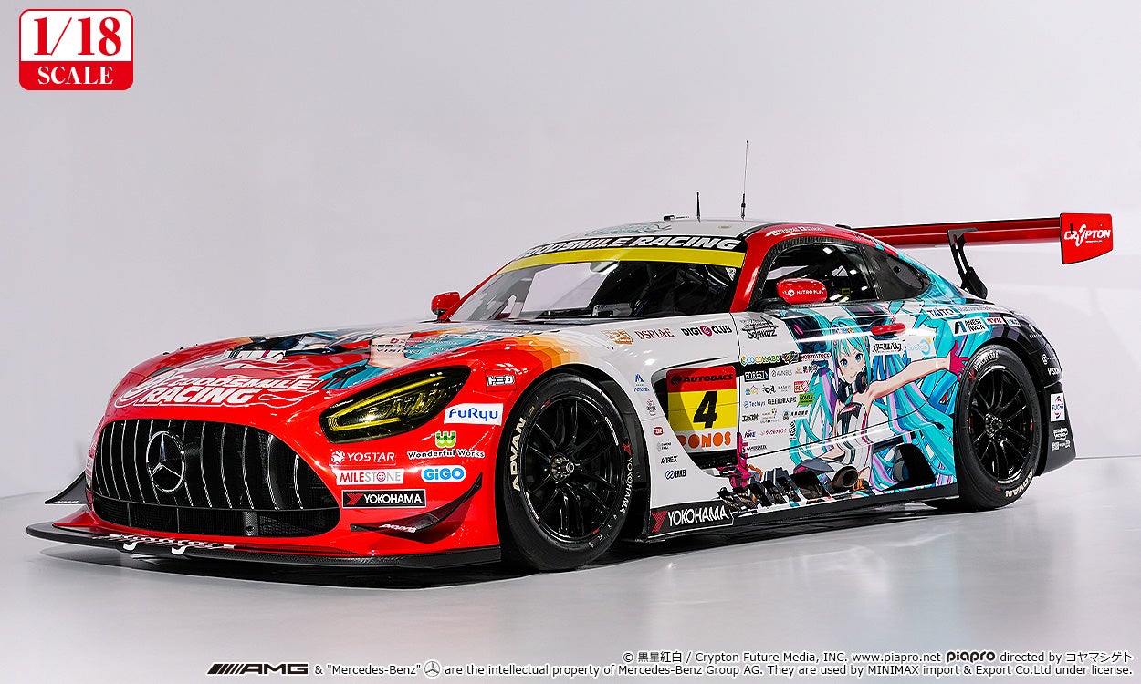 Hatsune Miku GT Project - 1/18th Scale Good Smile Hatsune Miku AMG 2026 Season Opening Ver.