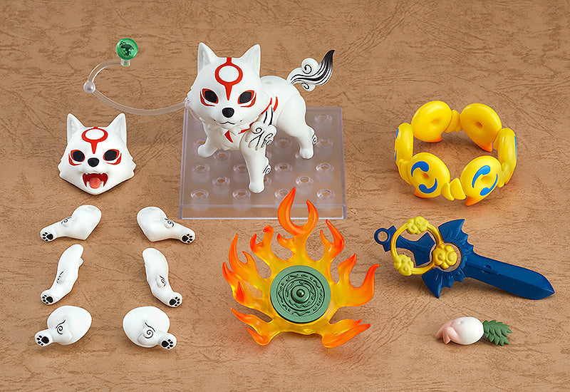 Okami - Nendoroid Amaterasu DX Ver. Figure (Rerelease)