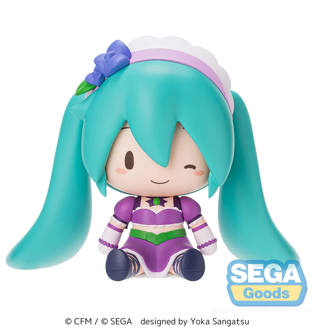 Hatsune Miku - fuwa petit "Hatsune Miku x Love and Berry Dress Up and Dance!" Chibi Figure "Sparkly Purple"