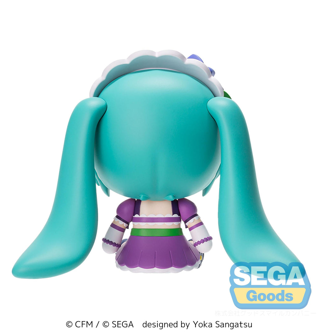 Hatsune Miku - fuwa petit "Hatsune Miku x Love and Berry Dress Up and Dance!" Chibi Figure "Sparkly Purple"