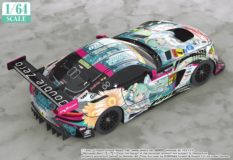 GOOD SMILE RACING - 1/64 Scale Good Smile Hatsune Miku AMG 2017 SUPER GT Ver. (Rerelease)