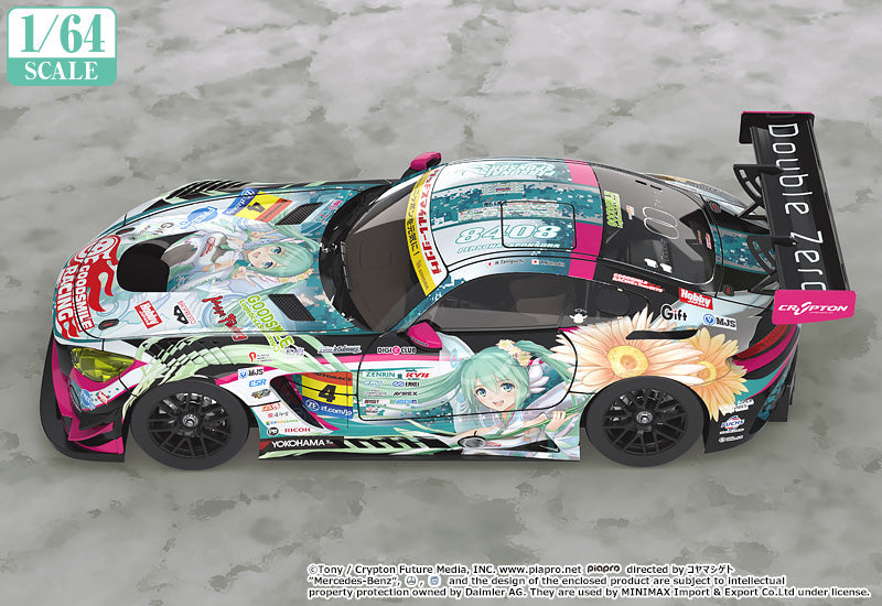 GOOD SMILE RACING - 1/64 Scale Good Smile Hatsune Miku AMG 2017 SUPER GT Ver. (Rerelease)