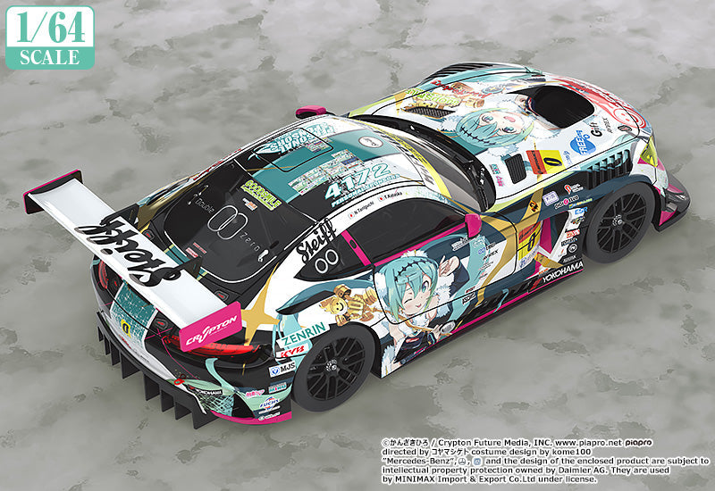 GOOD SMILE RACING - 1/64 Scale Good Smile Hatsune Miku AMG 2018 SUPER GT Ver. (Rerelease)