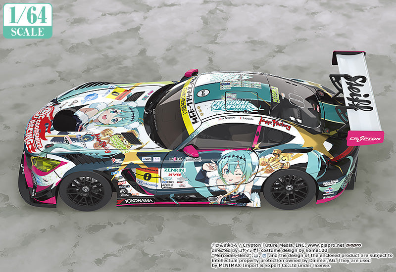 GOOD SMILE RACING - 1/64 Scale Good Smile Hatsune Miku AMG 2018 SUPER GT Ver. (Rerelease)