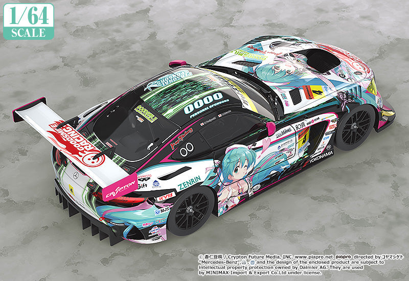 GOOD SMILE RACING - 1/64 Scale Good Smile Hatsune Miku AMG 2019 SUPER GT Ver. (Rerelease)