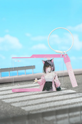 Blue Archive Holiday Saunter Series Acrylic Keychain (KAZUSA/YUUKA/HINA/SHIROKO/MIKA)